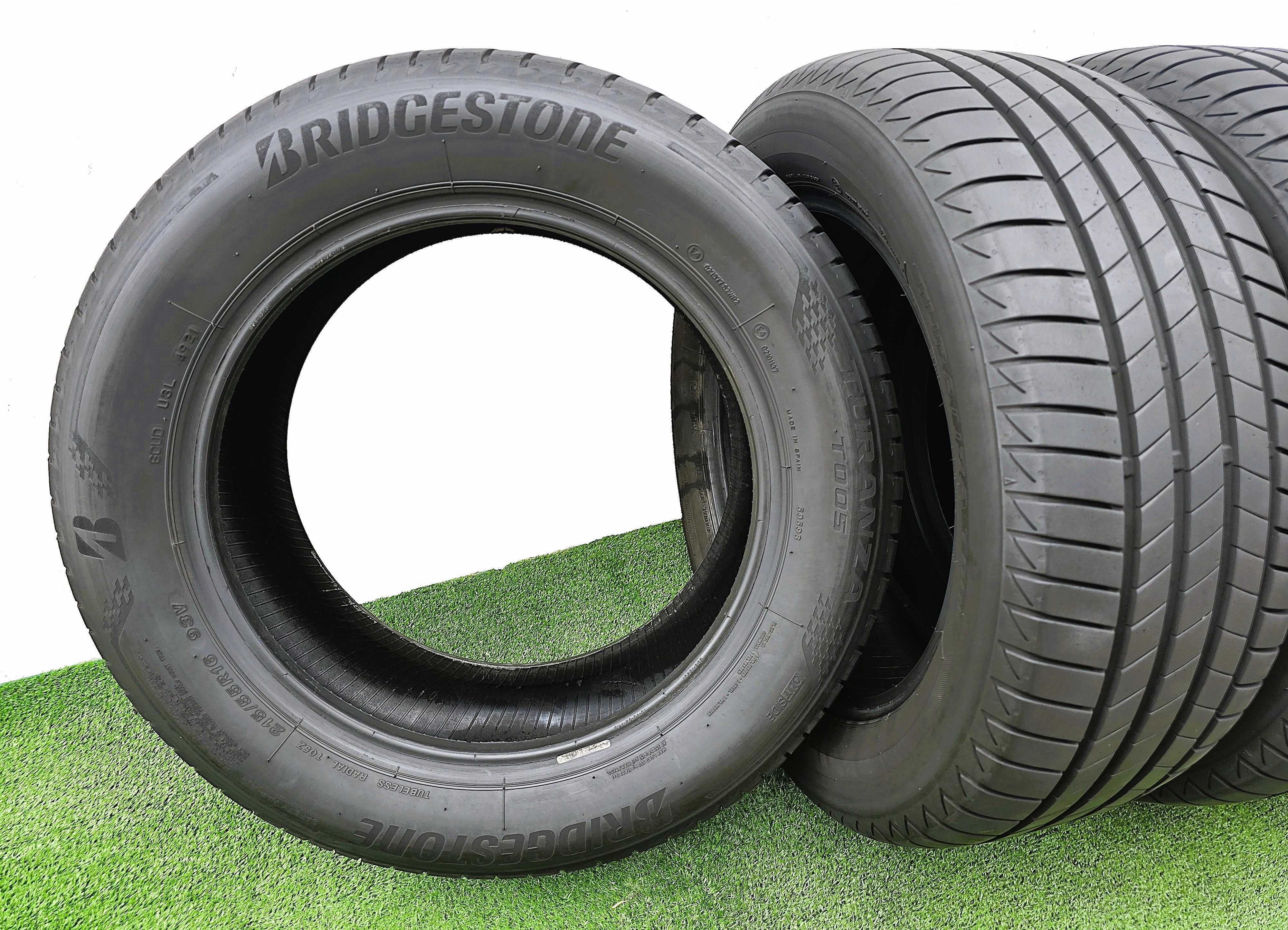 4бр. 215/55/16 BRIDGESTONE Turanza- летни