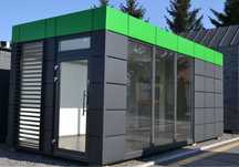 Vand container condulare monobloc cu design deosebit