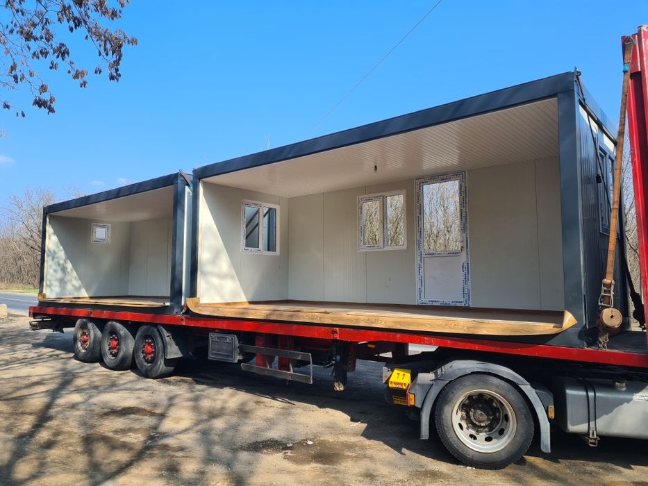 Vand container tip căsuțe birou fără autorizație sau proiecte