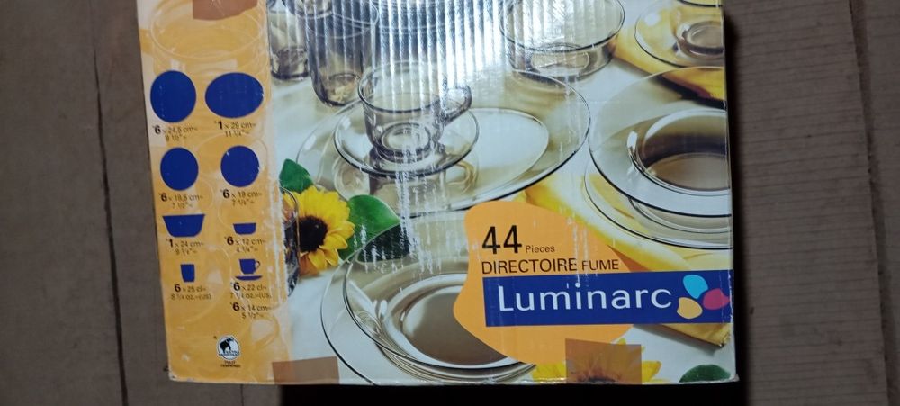 Set vesela LUMINARC - 44 de piese - NOU !