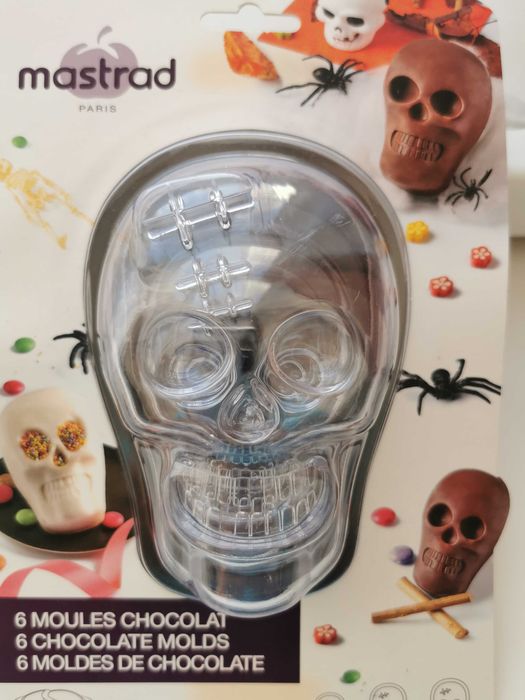 Молд за шоколад Череп и Тиква
