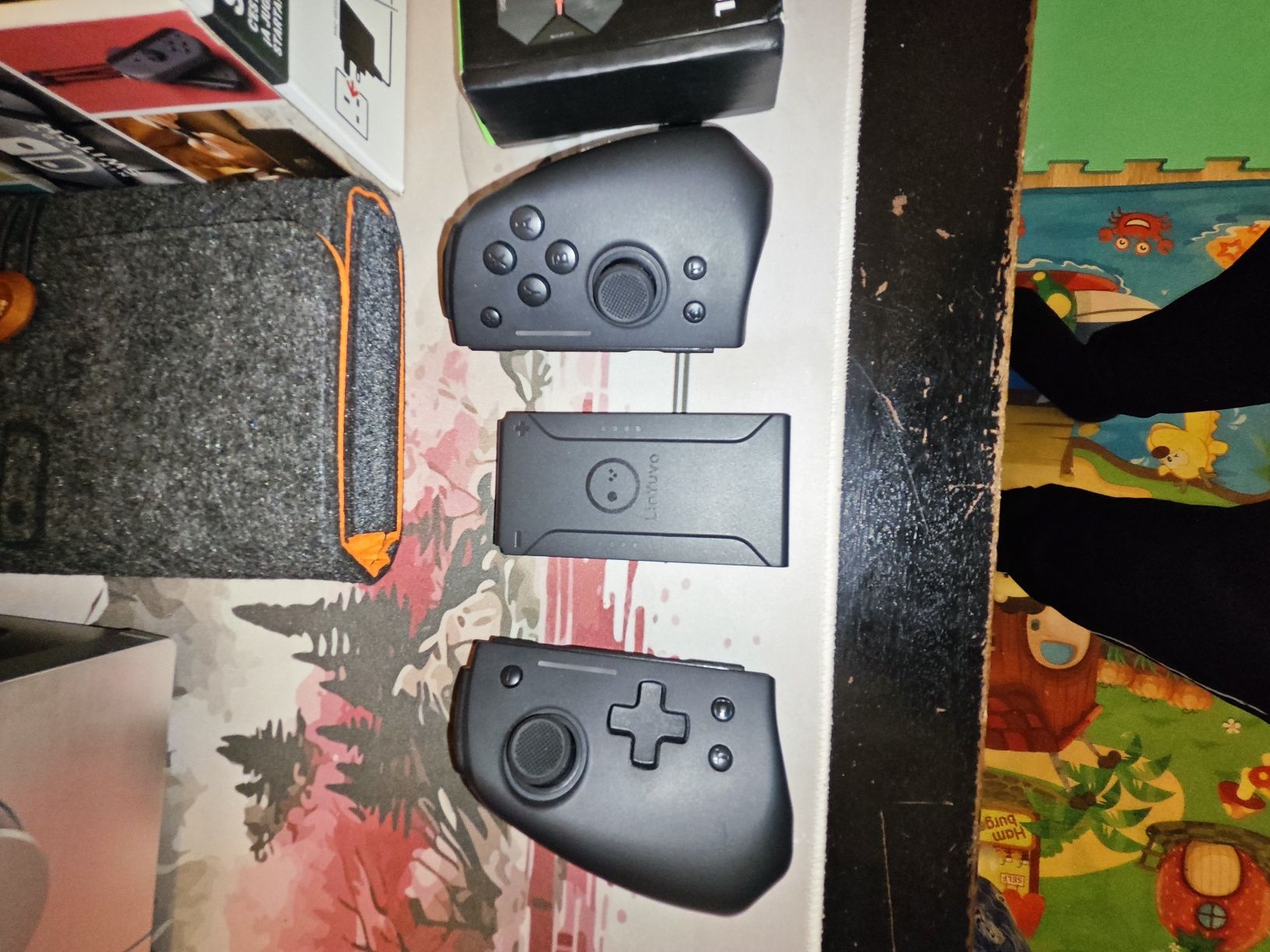 nintendo switch с аксесоари и много игри