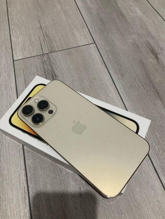 Iphone 14 pro max gold