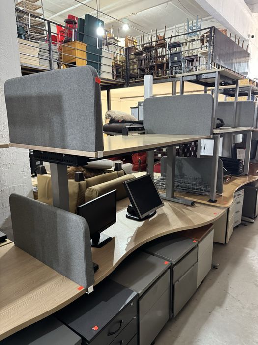 Stoc 150 Buc. Panou Separator pentru Birou, Izolare Fonică, Vizuală