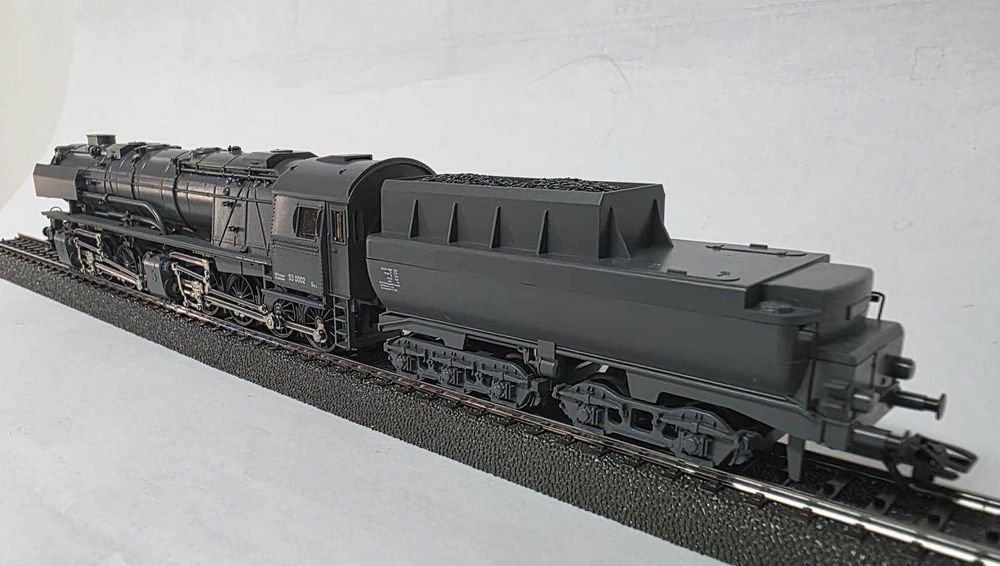 locomotiva cu aburi Marklin Digital AC - BR 53 Borsig - gri wermacht