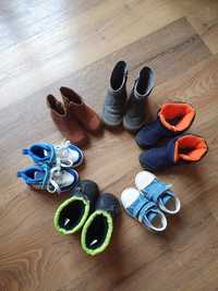 Детски зимни и есенни обувки, запазени