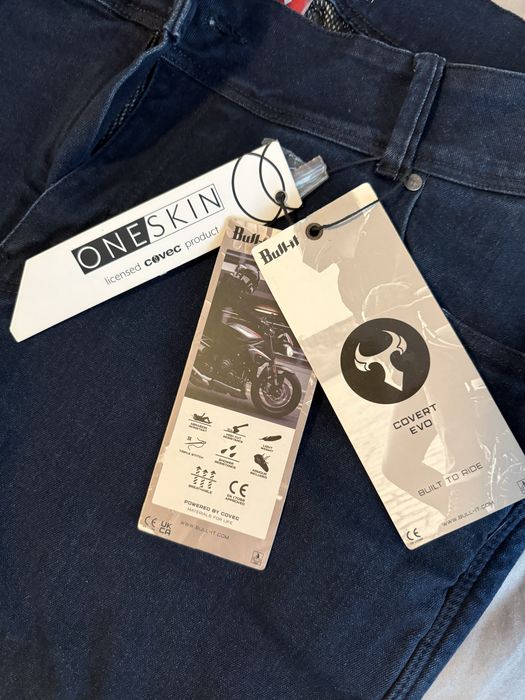 Blugi moto Bull-it Covert Evo – mărimea 38 (EU 52) – NOU cu etichete