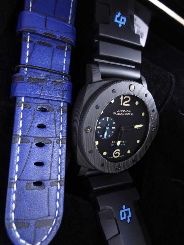 Officine Panerai Submersible Carbotech PAM616 All Black
