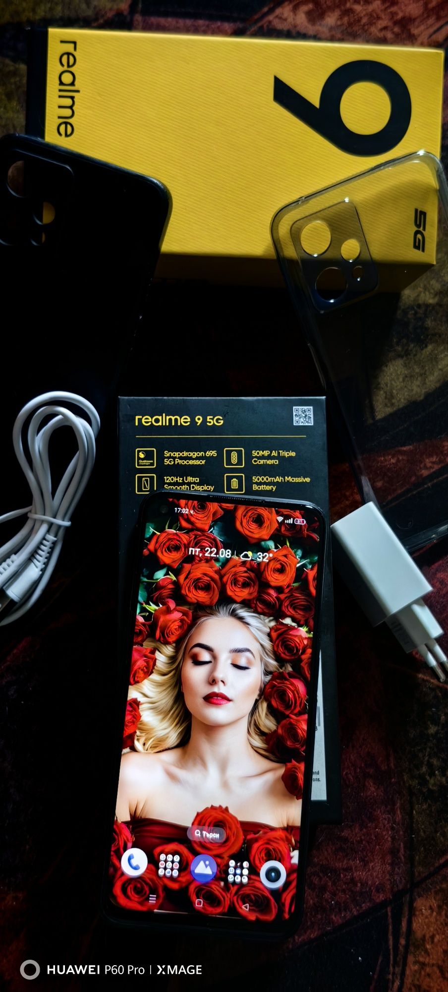 REALME 9 5G-ПЕРФЕКТЕН.6.5"AMOLED 120Hz.Smooth Display