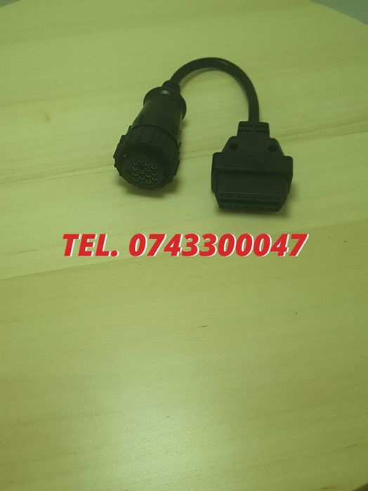 Adaptor Obd Scania 16 Pin  Pentru Camioane Scania  Compatibil Cu De