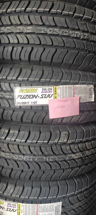 Шины Bridgestone FUZION 265/65/17