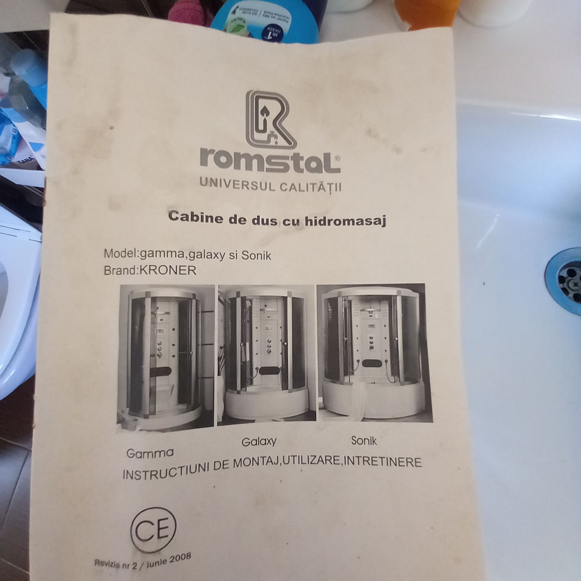 Cabina cu idromasaj