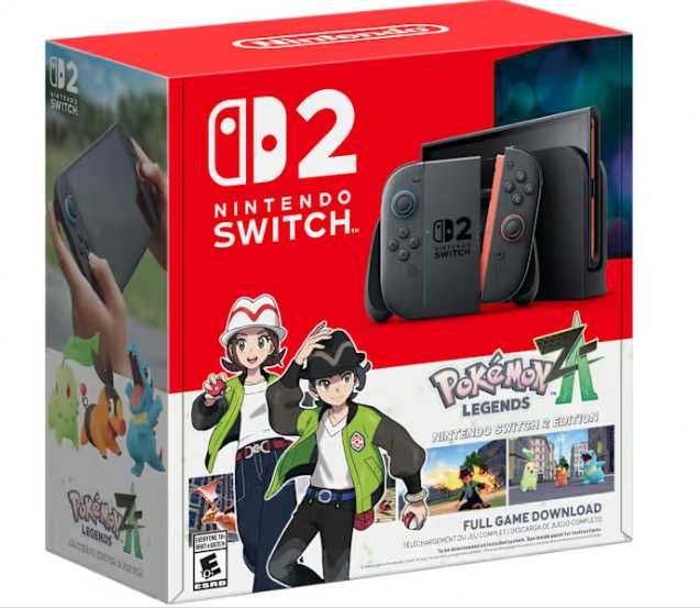 Nintendo Switch 2 + Pokémon Legends: Z-A – Edition Bundle