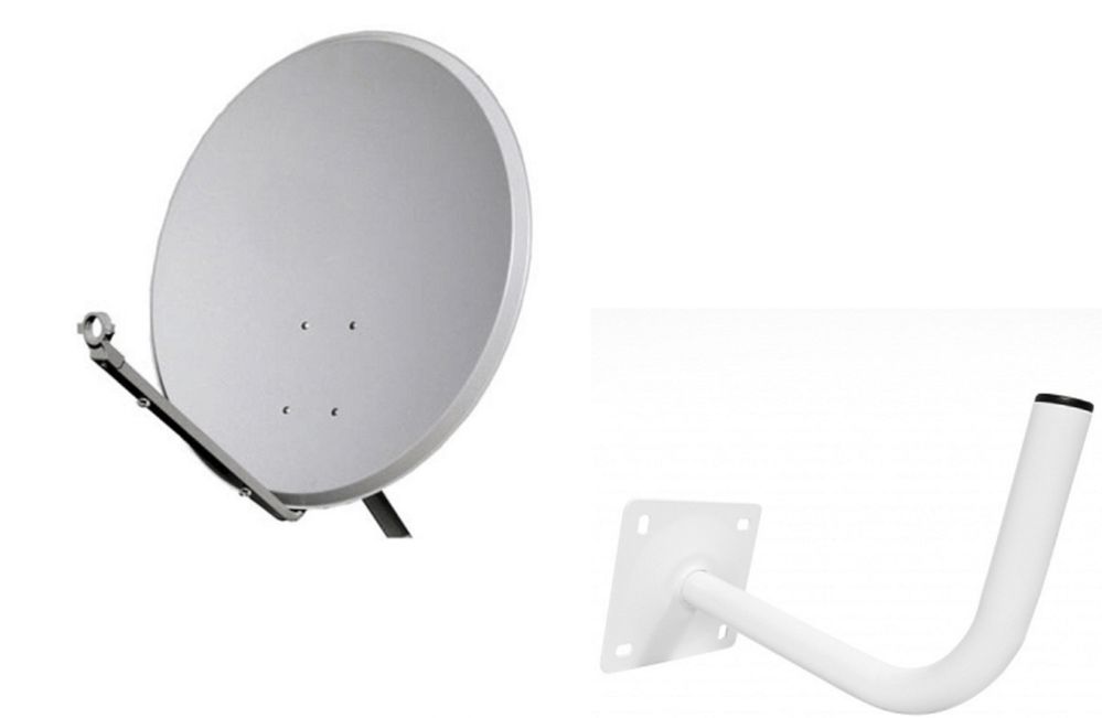 Antena satelit 60 cm fara lnb - transp gratuit