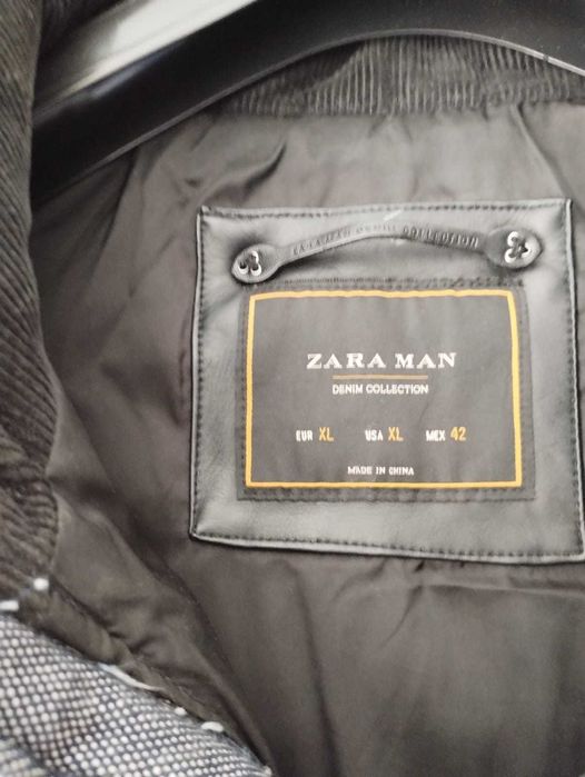 geaca barbateasca groasa Zara