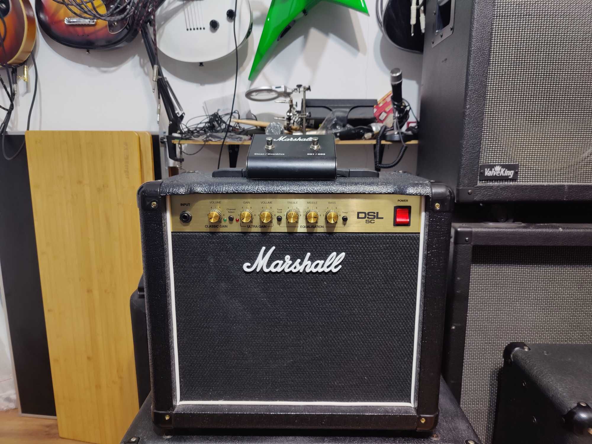Amplificaror chitara Marshall DSL 5C, full lampa