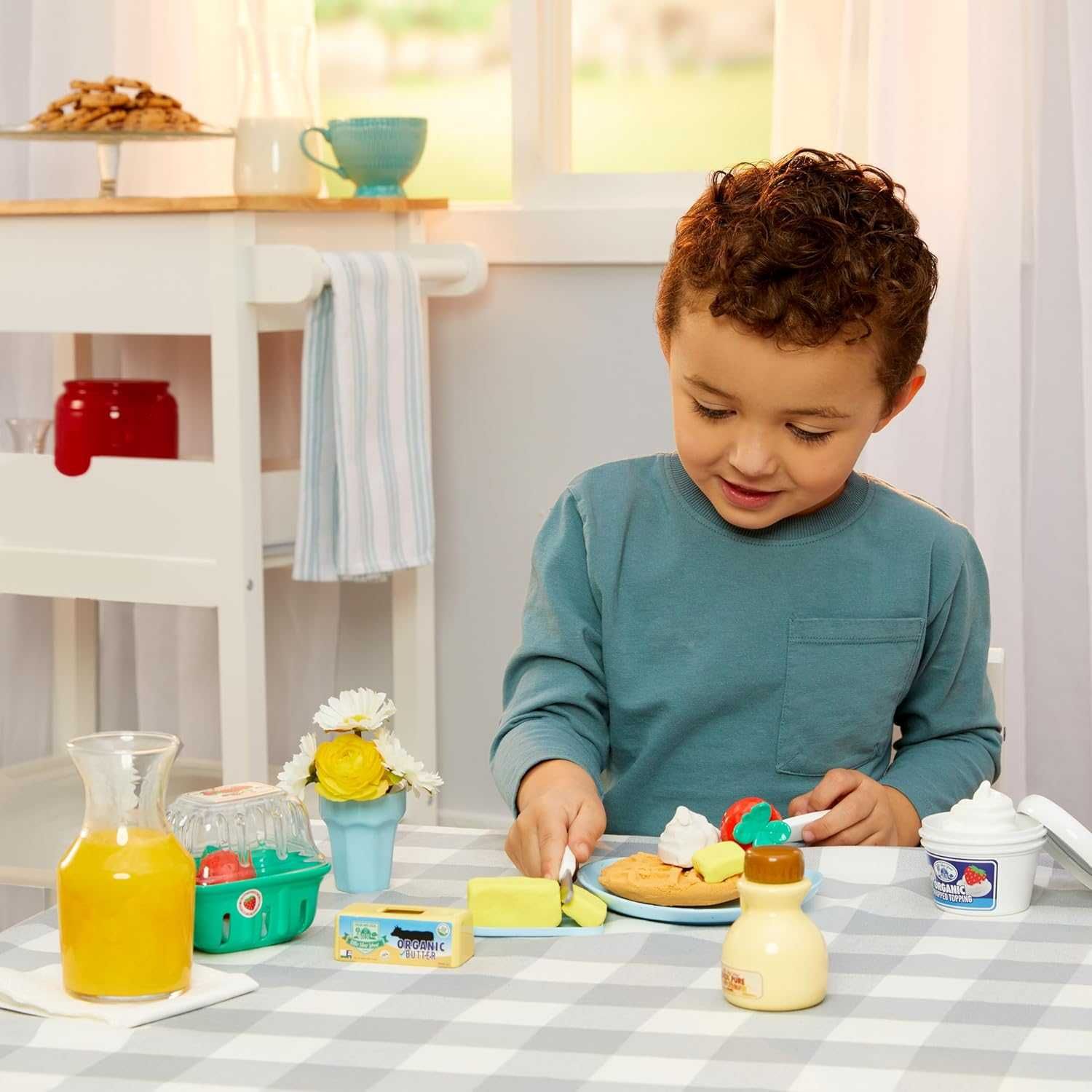 Готварски комплект за гофрети Гофретник с много аксесоари Little Tikes