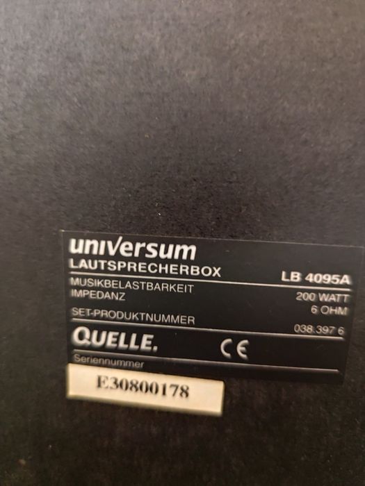 Уредба  universum VU4085