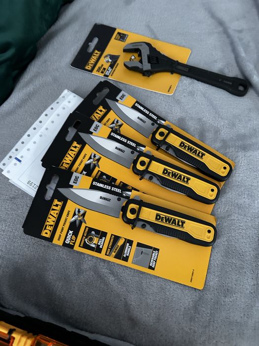 Scule de mana dewalt -chei cuttere