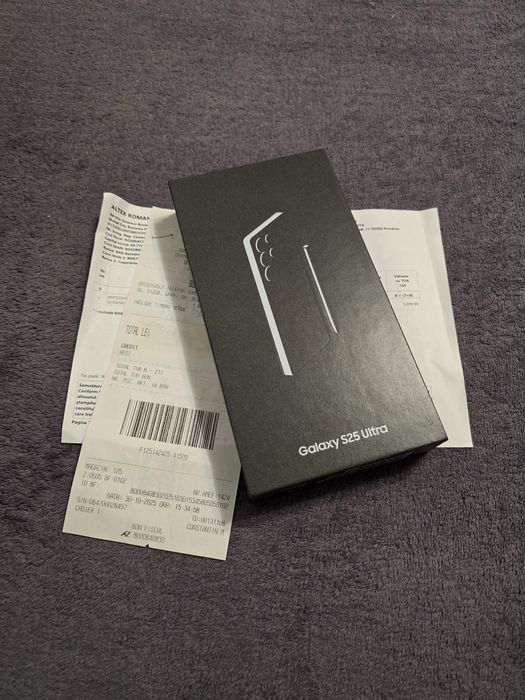Vand/Schimb Samsung S25 Ultra/Sigilat/Factura/Garantie
