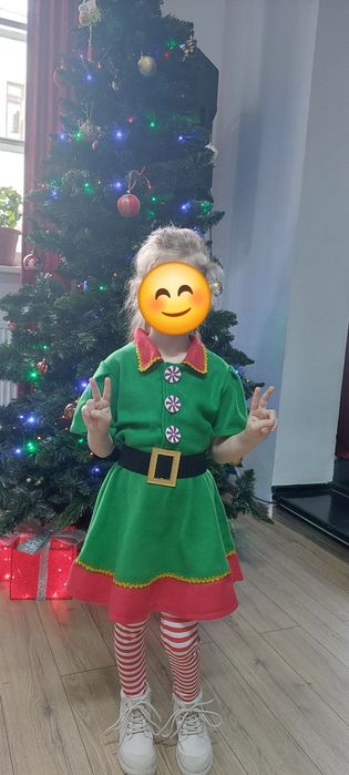 Costum elf fetițe