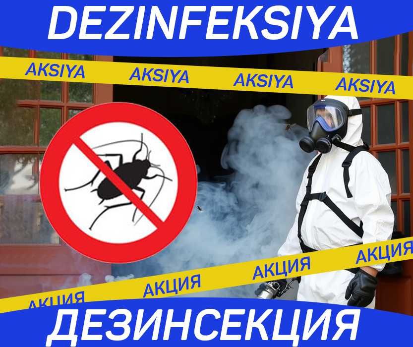 Дезинфекция Dezinfeksiya tarakan таракан Акция на обработку тараканов