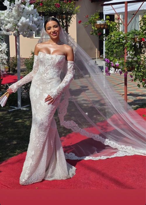 Rochie de mireasă Oksana Mukha – model exclusivist