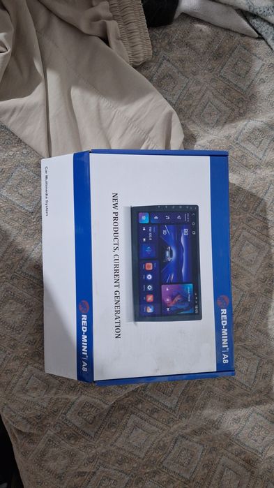 Андройд магнитофон RED-MINI A8 переходная рамка Accent 4 покаления