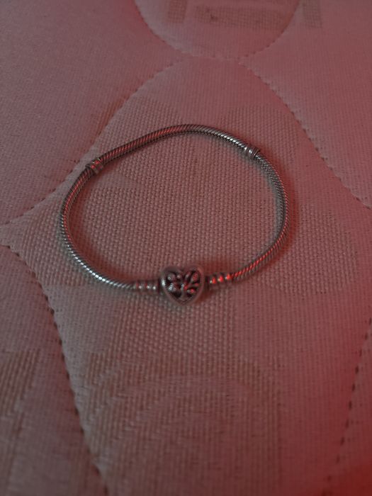 Оригинална гривна на пандора+елементи 230 лева общо