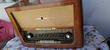 Radio vintage RFT Stassfurt Diamant 8E158I - funcțional, rar, colectie