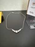 Colier cu Moissanit 2ct Argint 925 GRA | Bijuterii Dama elegant