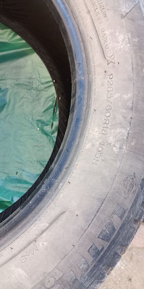 Летние шины б/у Michelin