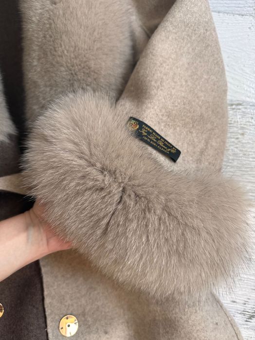 Дамско палто естествен пух Alpaca