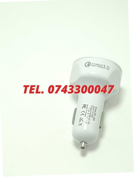 Superfastcharge Incarcator Auto Cu Patru Porturi Usb Partycharge