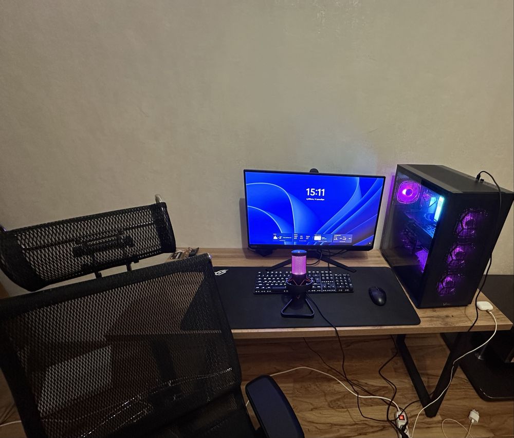 RTX 4070 TI + i5 14600KF. Игровой комп + стол + кресло + периферия