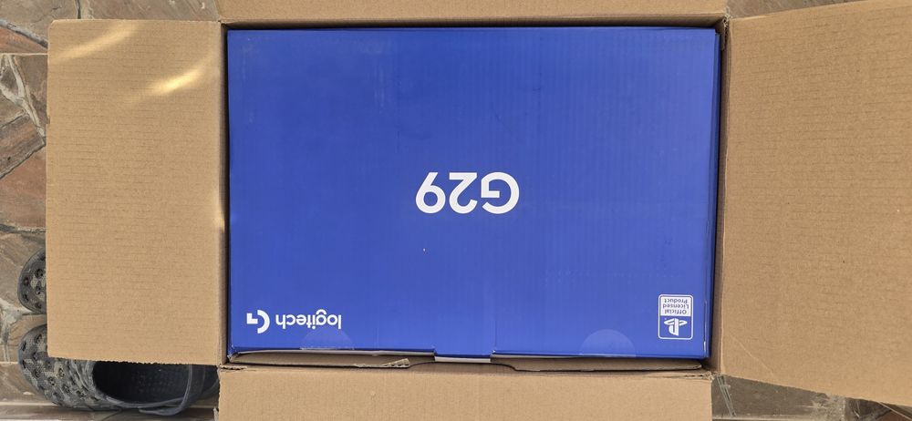 Волан с педали Logitech - G29, черен, PC/PS4/PS5