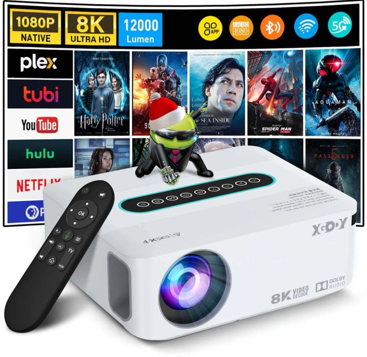 XGODY X1 | Native 1080P Projector 4K проектор