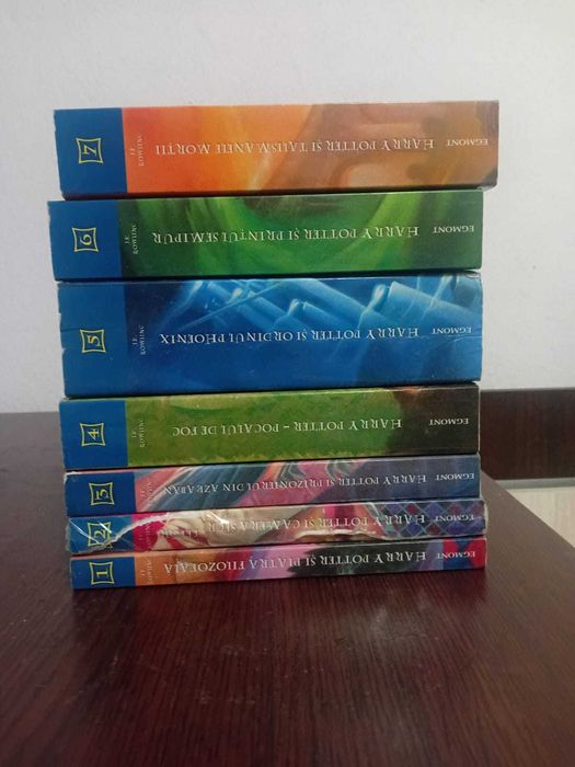 Colecție completă cărți Harry Potter (vol. 1–7) – Editura Egmont