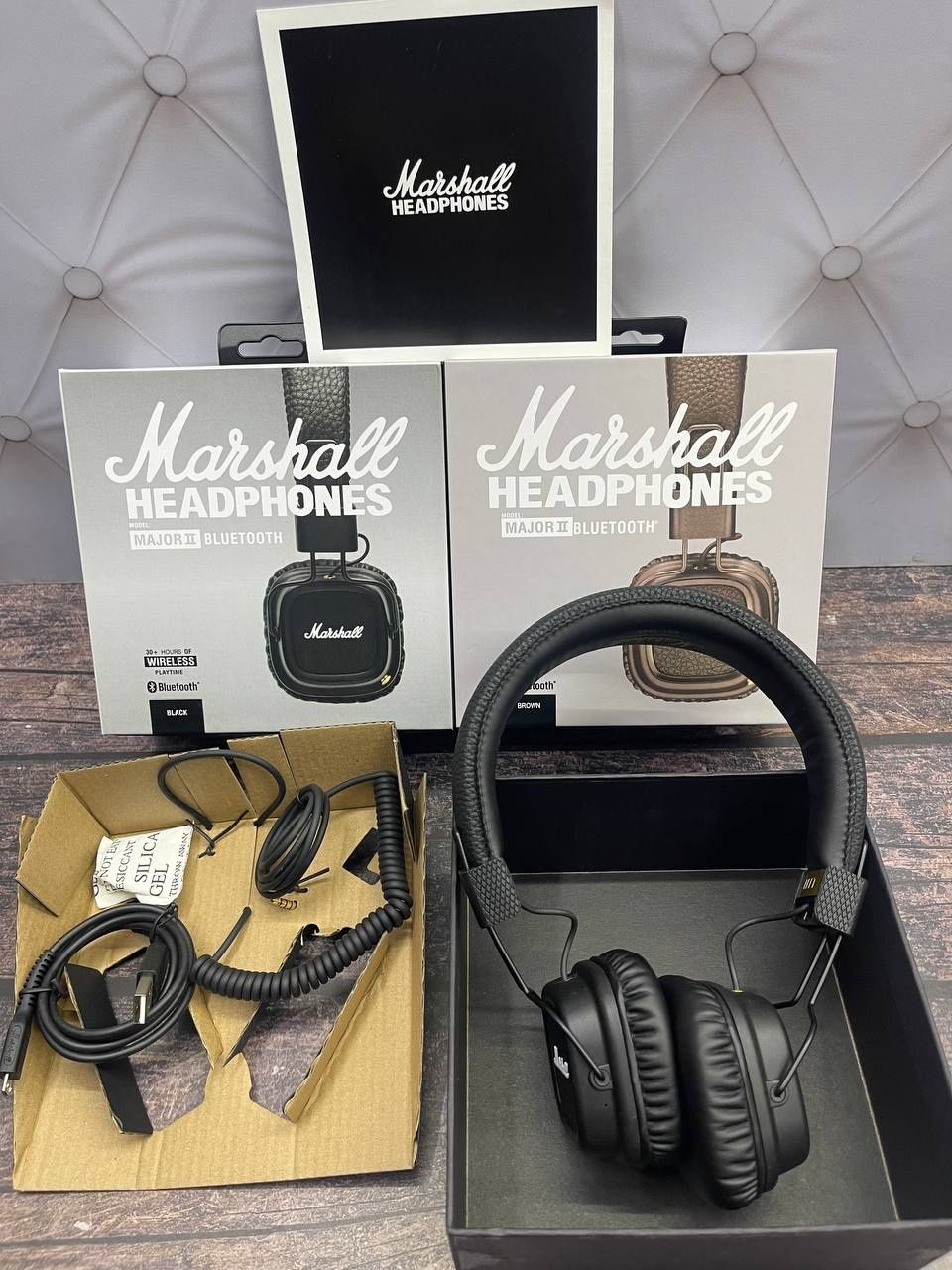 Оригинальные беспроводные -наушники Marshall Major III,и другие модели