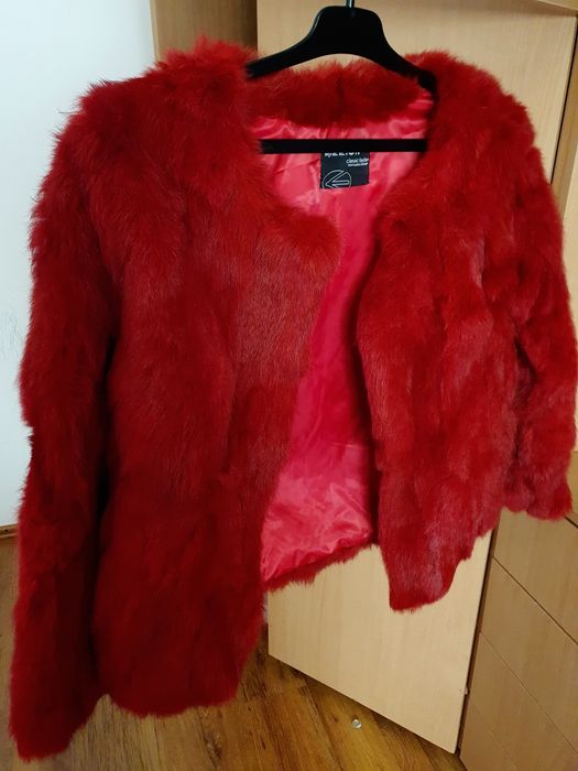 Haina de blană naturală