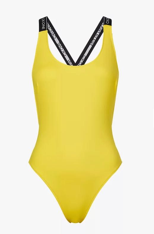 Calvin Klein Swimwear Бански костюм в Жълто L