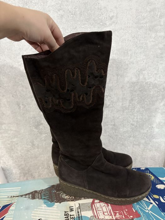 Зимние сапоги натуралка