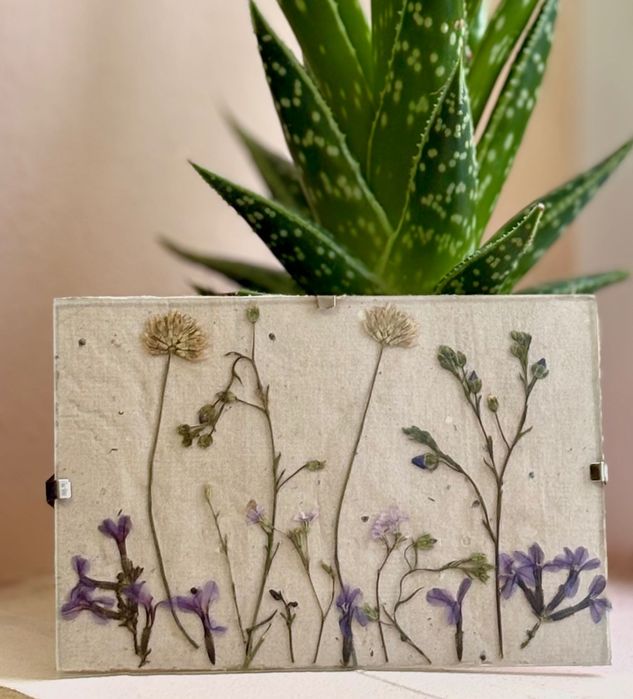 Произведения от пресовани цветя