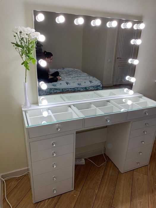 Гримерное зеркало 140×40×160