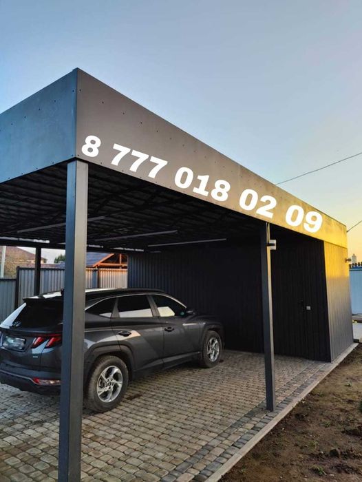 Установка навеса любой сложности Алматы