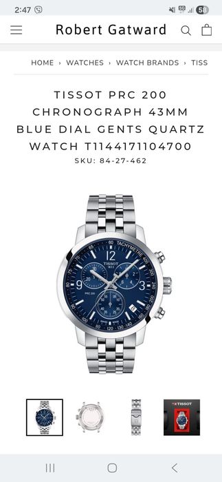 Мъжки часовник Tissot