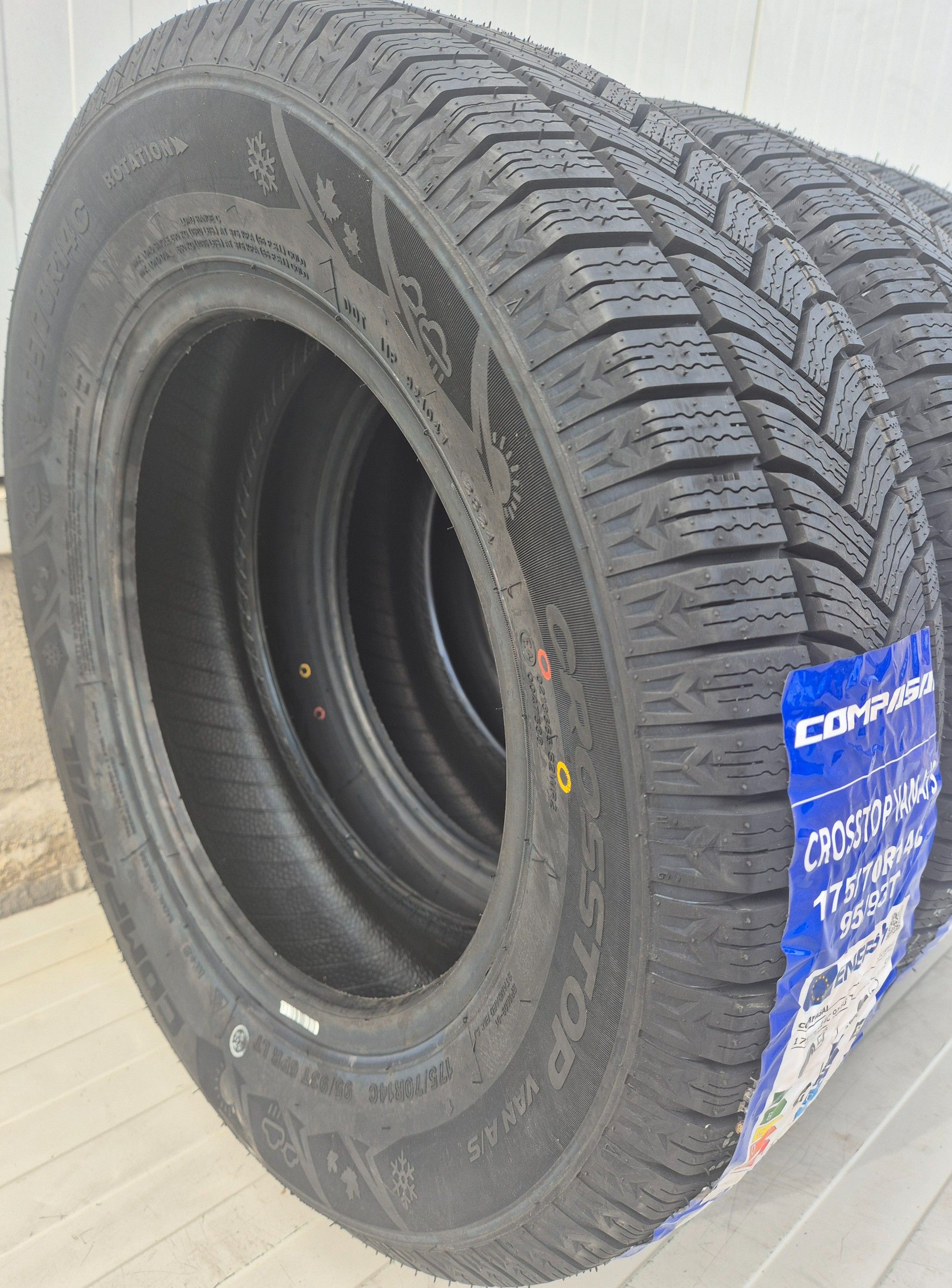175/70 R14C, 95T, COMPASAL Crosstop Van A/S, Anvelope all season M+S