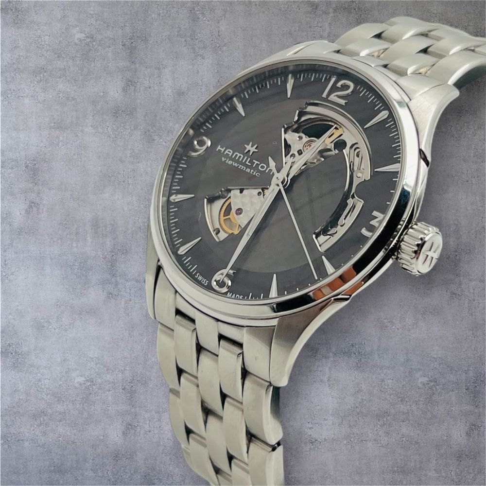 Hamilton Jazzmaster Open Heart мъжки часовник