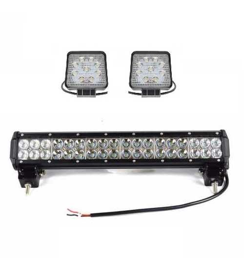 Led bar 45cm +2 proiectoare led