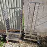 Raft cuptor convectie, rastel farfurii, carucior inox